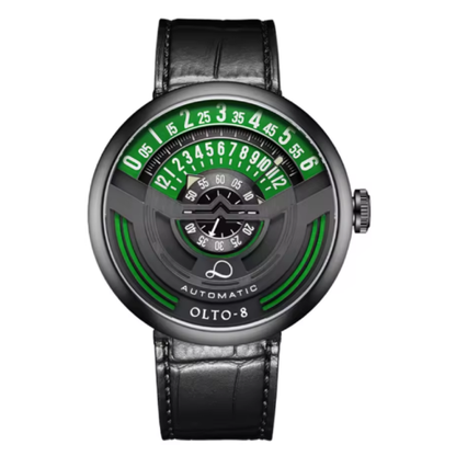 OLTO-8 Montre Automatique Hommes Édition Limitée Montres Mécaniques Montre de Sport de Luxe 46mm en Acier Inoxydable Horloges Lumineuses 2023